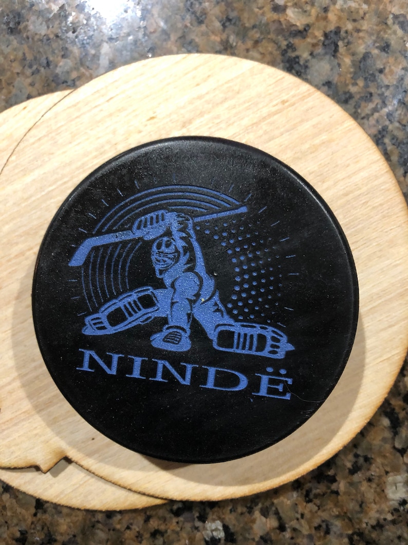 Hockey Puck, Engraved Hockey Puck, Personalized Hockey Gift