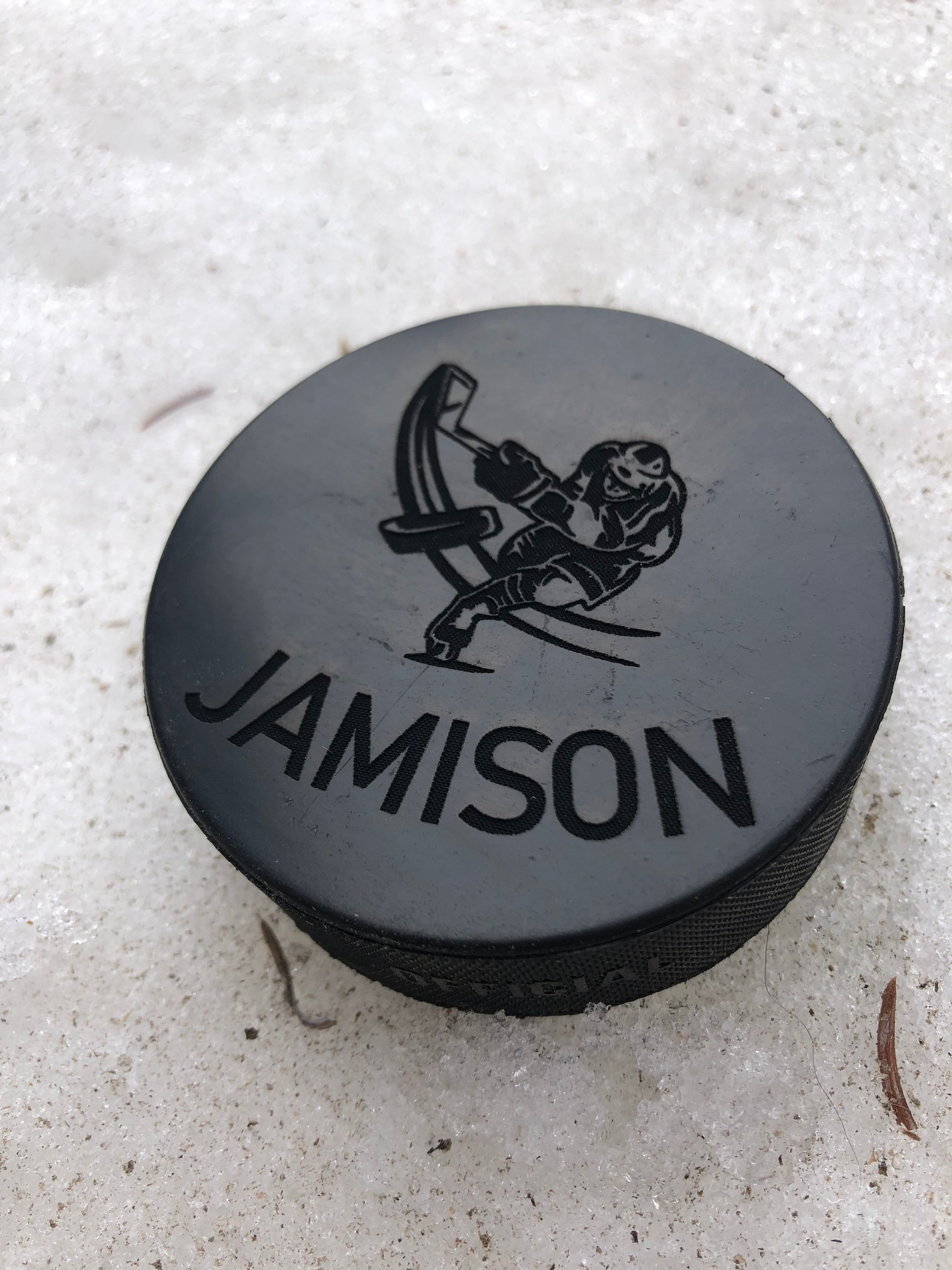 Hockey puck custom engraved souvenir tournaments pucks Etsy