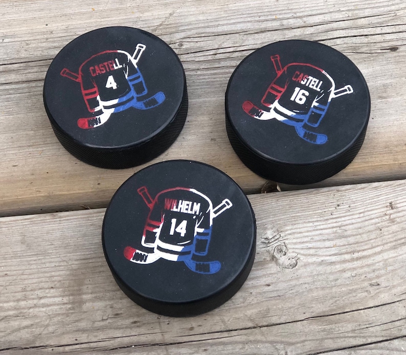 Hockey Puck, Engraved Hockey Puck, Personalized Hockey Gift