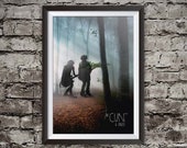 The Cure - A Forest, Printable artwork, instant digital download, inspirational music, home wall art decor, coffee bar decor