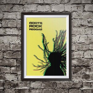 Comme la première fois - Oeuvre d&#39;art imprimable Roots Rock Reggae, téléchargement numérique instantané, paroles inspirantes, décoration d&#39;art mural, décoration de bar à café