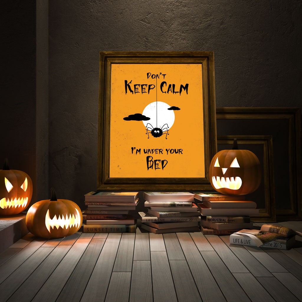 Halloween Spider Instant Download Printable Party Decor - Etsy