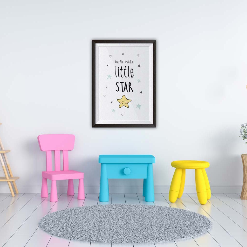 Twinkle Twinkle Little Star Print, Nursery Art, Instant Download ...