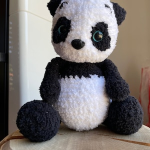 Patrón De Ganchillo Bebé Panda