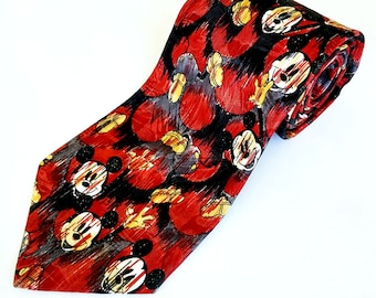 古着 ビンテージ 90s ミッキーマウス シルク silk ネクタイ 美品 希少 ヴィンテージ ミッキーマウス シルクネクタイ – ディズニーストア
