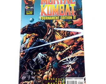 Mortal Kombat Comic - Etsy