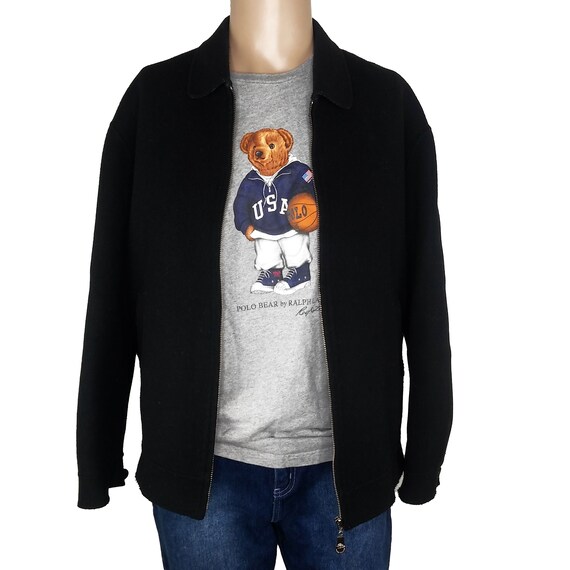Buy Vintage 90s Pierre Balmain Wool Full Zip Sweater Jacket Size 
