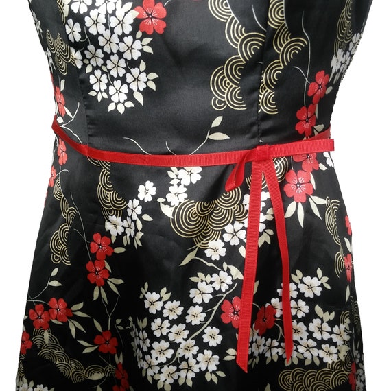 Sleeveless 90s Floral Dress Blue Mini Dress Vintage 90s Dress Floral Mini Dress Sleeveless Dress XS S 90s Vintage Dress Rampage Trilogy 2