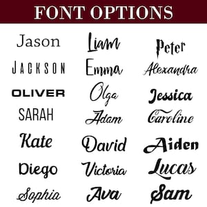 Personalized Glitter Vinyl Name Decal: Holographic Stickers image 6