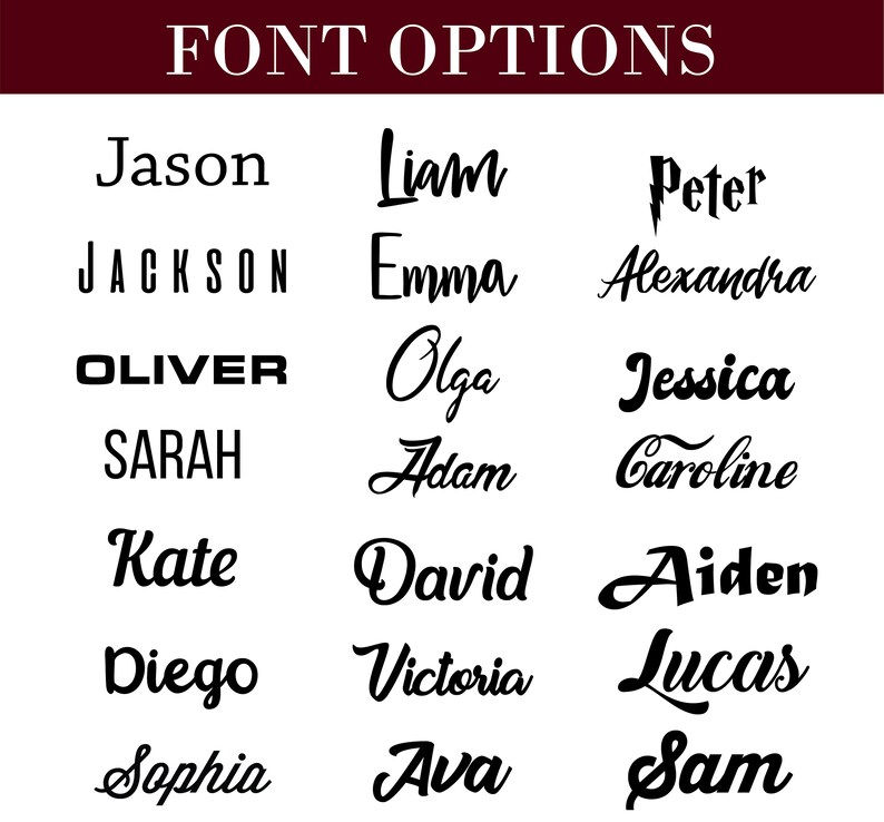 Personalized Glitter Vinyl Name Decal: Holographic Stickers image 6