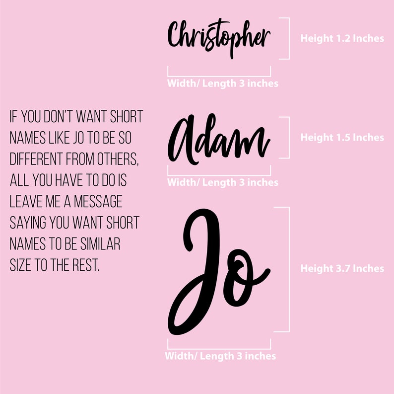 Personalized Glitter Vinyl Name Decal: Holographic Stickers image 4