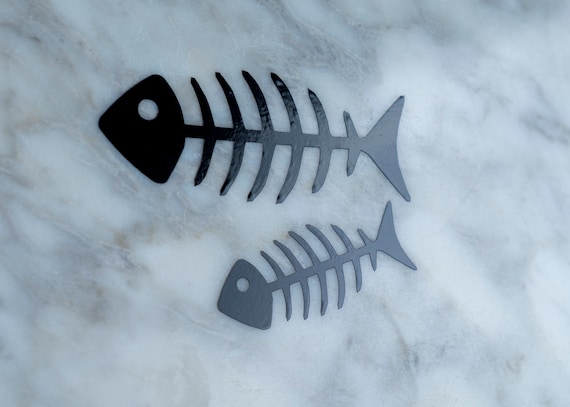 Fishbone Vinyl Decal