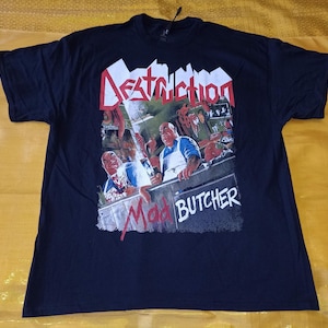Destruction mad butcher  t-shirt sz XL