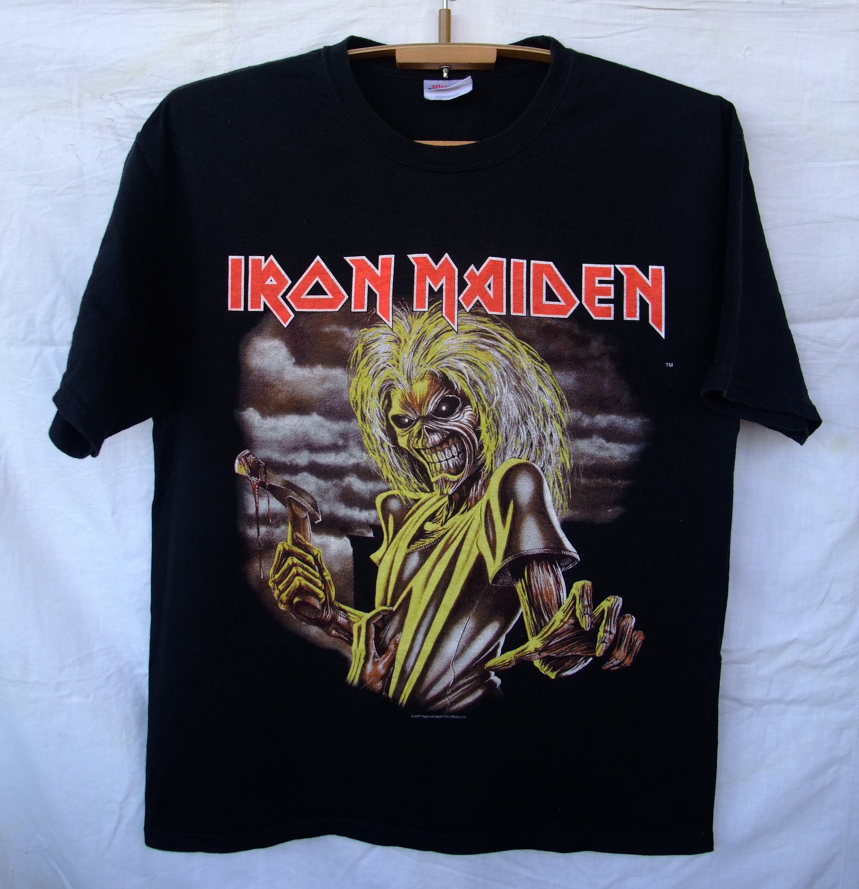 Iron Maiden Killers 2004 Hanes tshirt cotton Large NWOBHM Etsy