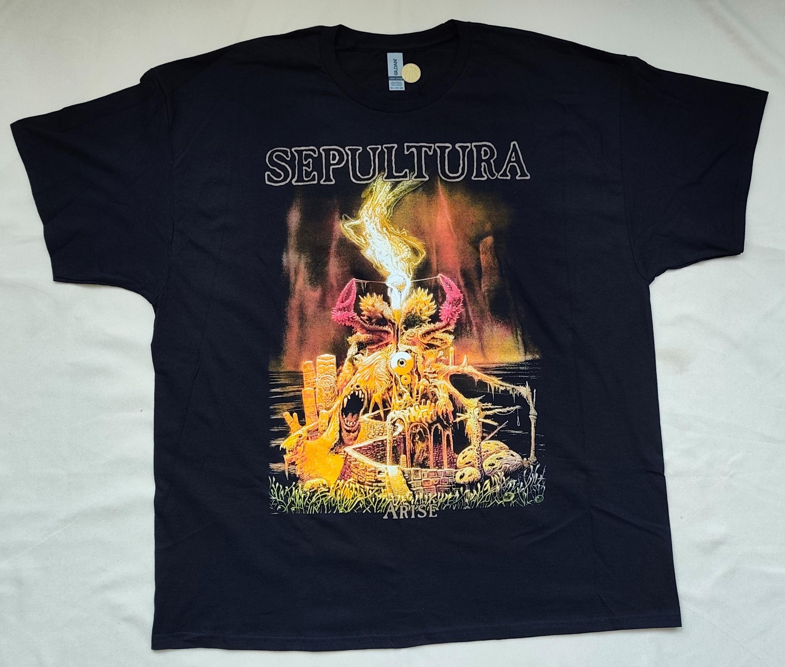 SEPULTURA Arise T-shirt - Etsy