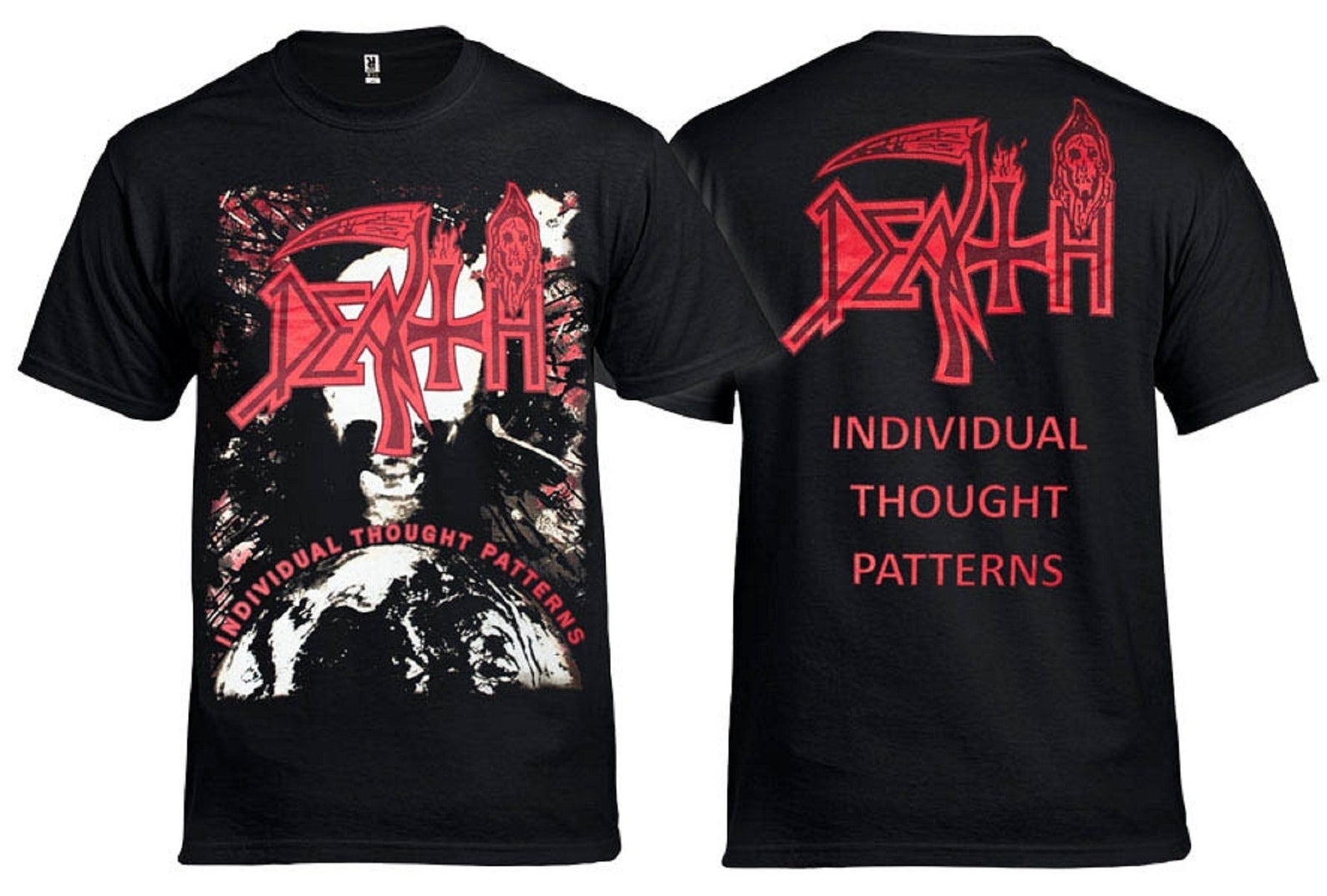 Tshirt DEATH Individual Thought Patterns Napalm Death Etsy