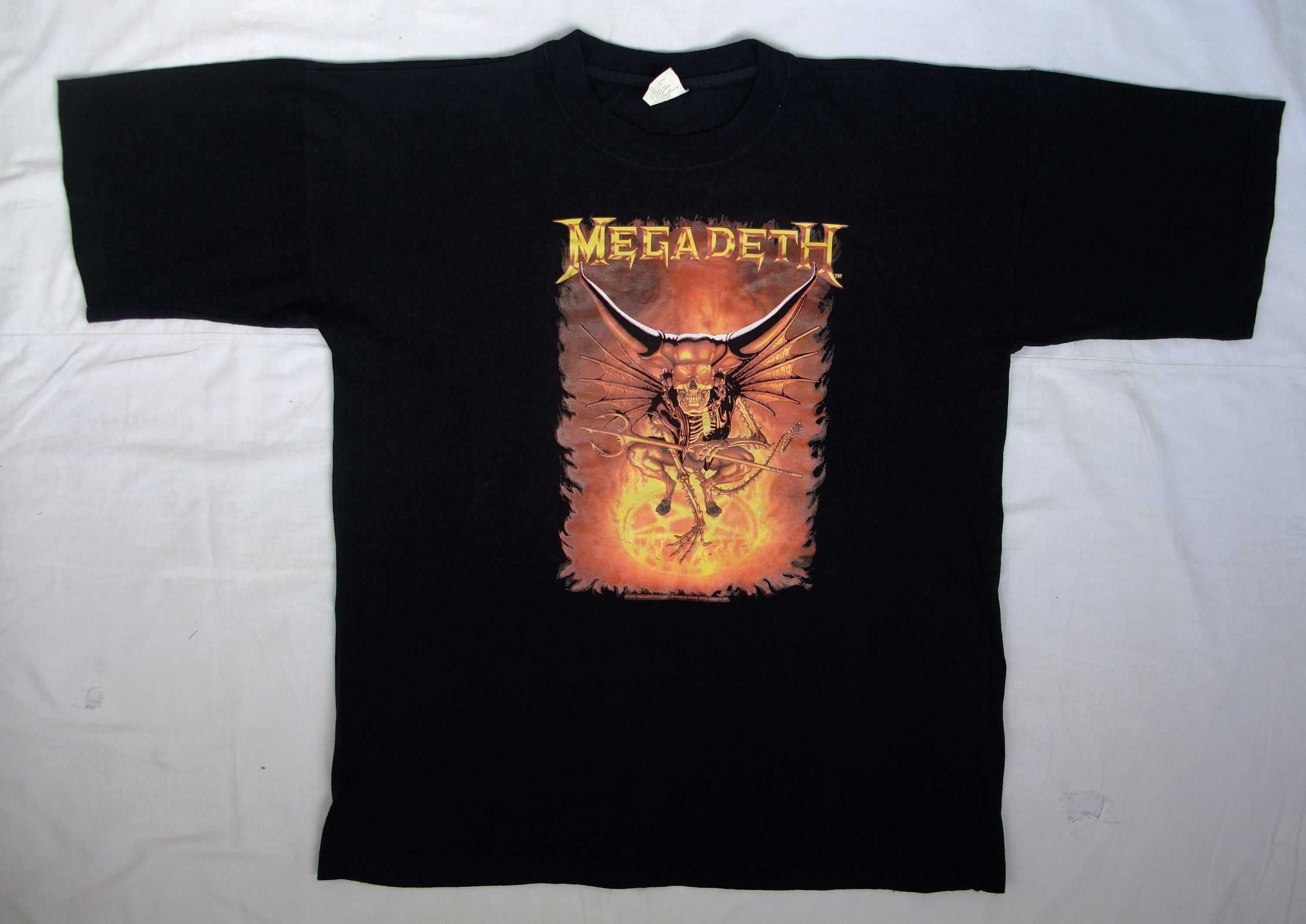 Free Shipping MEGADETH Countdown to Extinction 1992 VIC RATTLEHEAD  