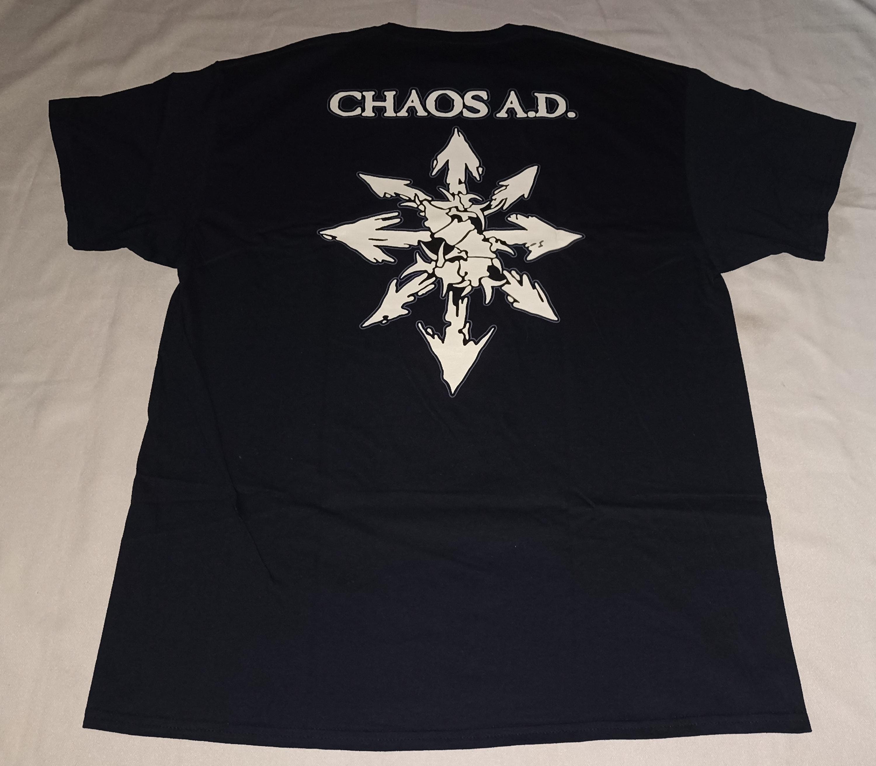 限定スチール缶 タペストリー SEPULTURA / Chaos A.D. SEPULTURA - Chaos A.D. Flag (cloth poster Banner tapestry