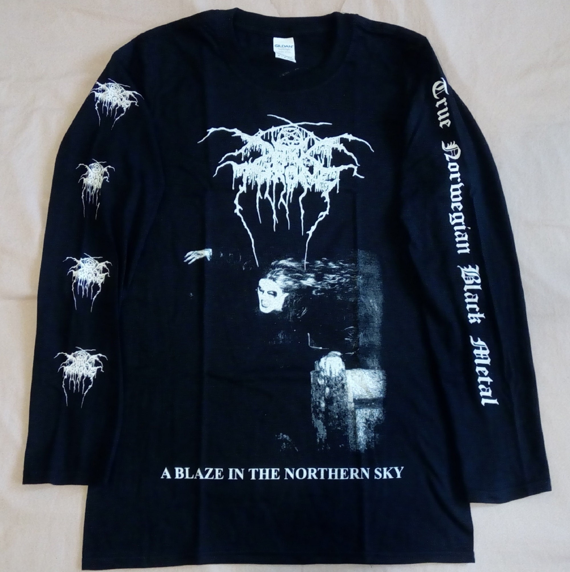 Northern Sky T-shirt Long Sleeve - Etsy 