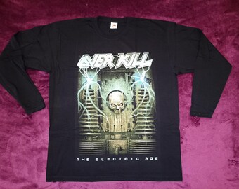 Vintage Années 90 Overkill Pull Chemise Horrorscope - Etsy