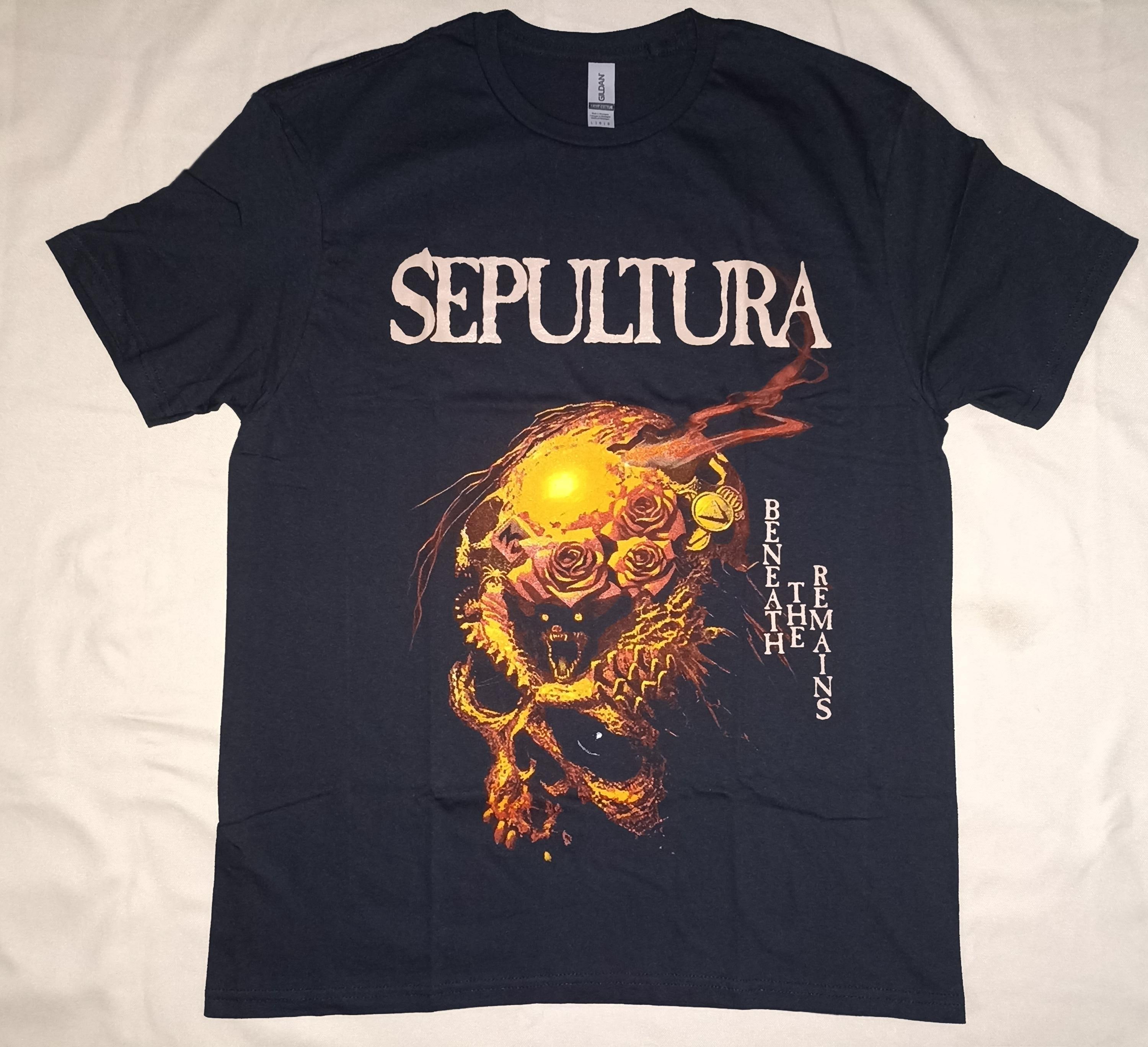 SEPULTURA / beneath the remains ヴィンテージT Rare Vintage Sepultura Beneath The Remains 1996 Shirt Blue