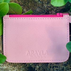 HAWAII Shop Cartera de cuero italiano de lujo hecha a mano l Estuche para tarjetas l Monedero l Mini bolso l Monedero l Bolso de maquillaje l Regalos de Hawaii l Hecho en Los Ángeles.