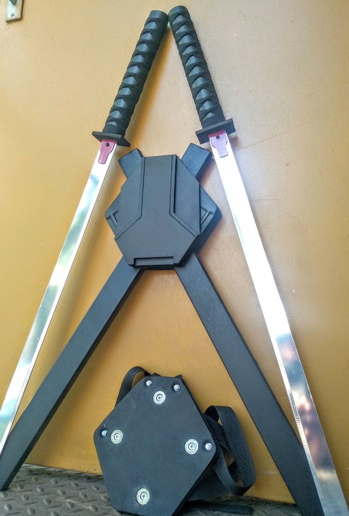 Katanas profesionales DeadPool espadas y la versión Etsy