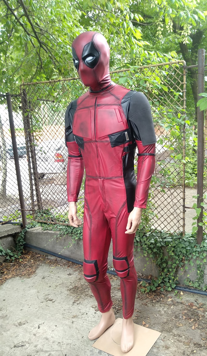 Deadpool Costume Shoulder Pads / Deadpool Suit / Replica Etsy