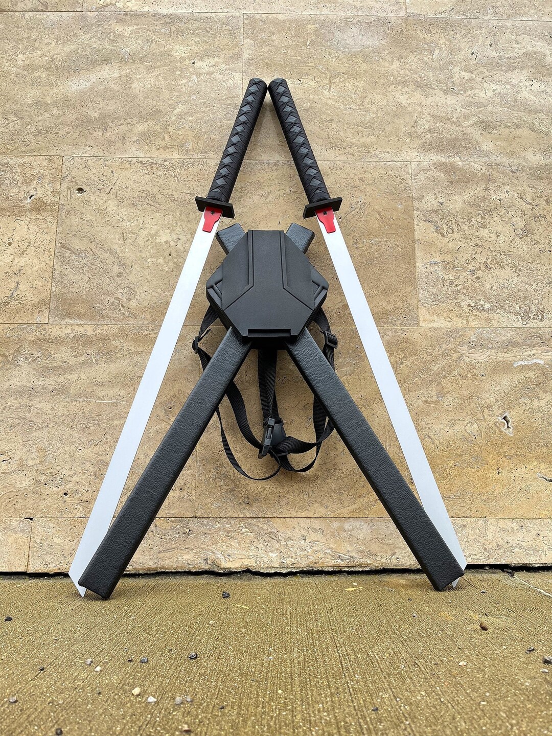 Katanas profesionales de DeadPool espadas y vaina-versión - Etsy España
