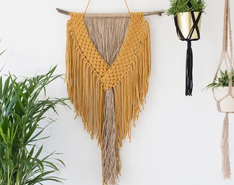 Macrame pattern / Macrame wallhanging pattern / wallhanging pattern / macrame patterns / do it yourself macrame / DIY macrame pattern /ROOTS