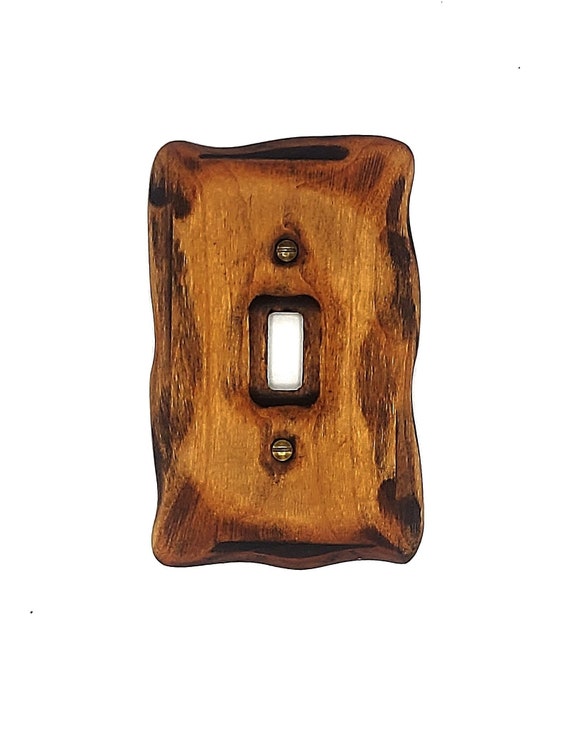 Autumn Pecan Light Switch Covers, Switch Plates, Wall Plates, Plug Covers,  Rustic Light Switch, Dimmer Knobs, Wood Wall Plate, -  Canada