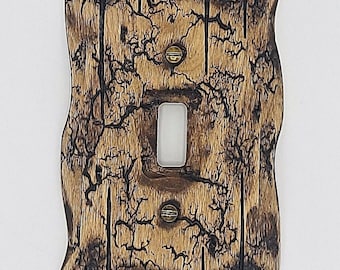 Rustic Cedar - Light switch covers, switch plates, wall plates, plug covers, rustic light switch, wood light switch cover, wood wall plate