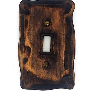 Coffee House - Light switch covers, switch plates, wall plates, plug covers, rustic light switch, dimmer knobs, wood wall plate,
