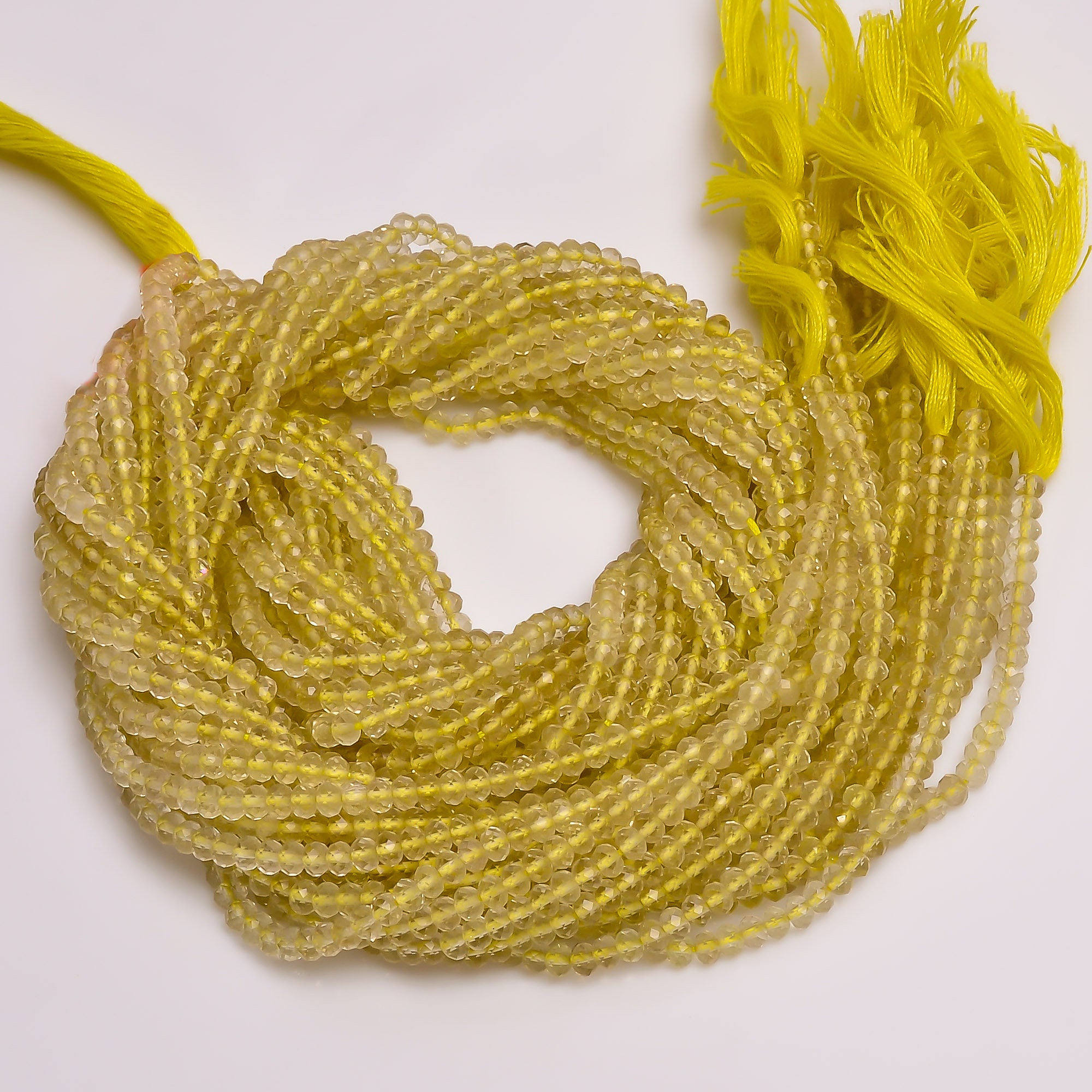 ミーメ　天然石 天然石】【ハンドメイド】柔らかな景色☆中粒☆ホワイト