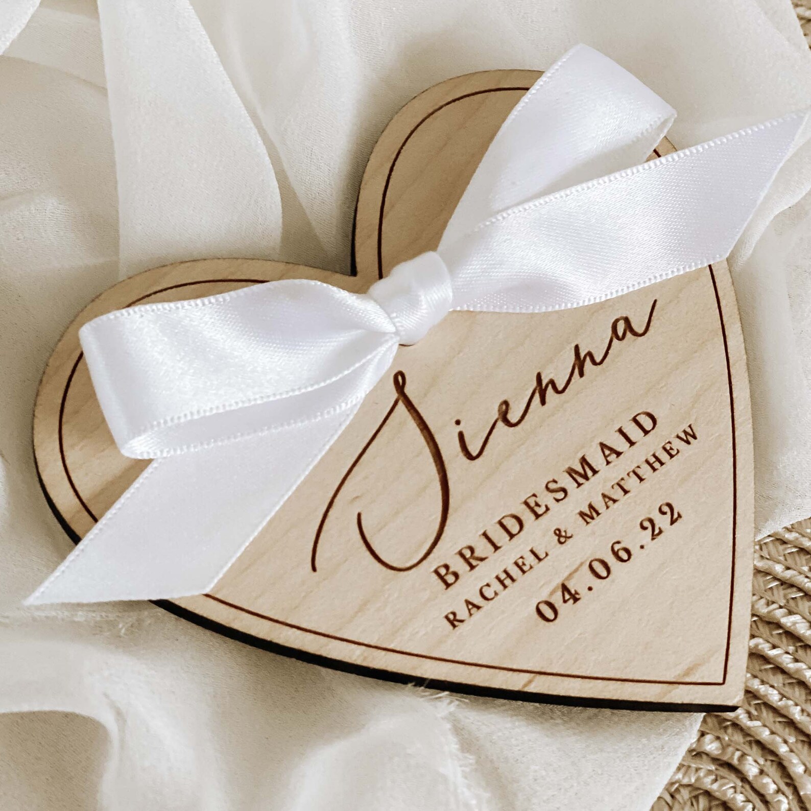 Bride Hanger Tag Bridal Party Hanger Tag Wooden Engraved Etsy UK