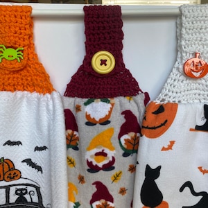 Crochet Kitchen Towel Topper Pattern PDF