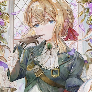 Violet Evergarden A3 anime art print