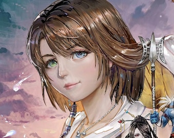 ワッカ ファイナルファンタジーX 限定版ファインアートプリント -FFX