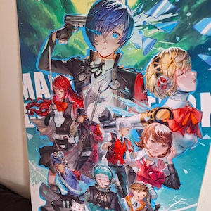 Impression d'art Persona 3 Reload A3 11,7 x 16,5 pouces