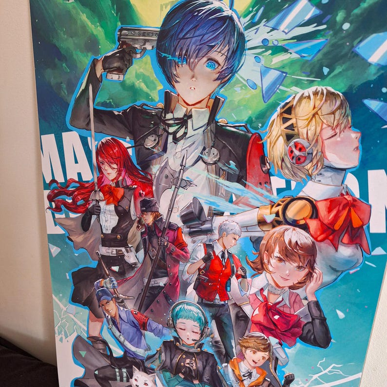 Persona 3 Reload Fan Art Print A3 11.7" X 16.5" - Etsy