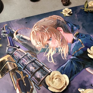 Saber ( Artoria Pendragon)  Fate Stay Night large A3 11.7 in x 16.5 Art print