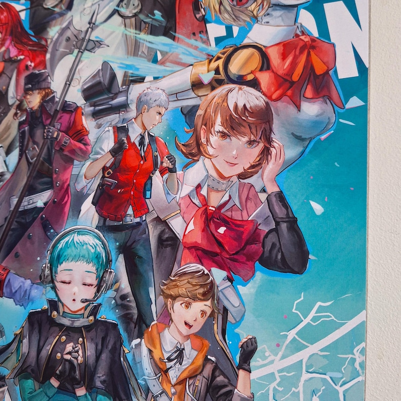 Persona 3 Reload Fan Art Print A3 11.7" X 16.5" - Etsy