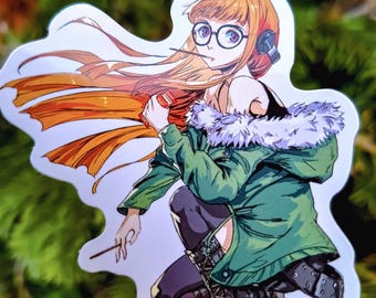 Persona 5  Vinyl stickers |  Ann Tamaki   | Futuba Sakura | 3" glossy sticker