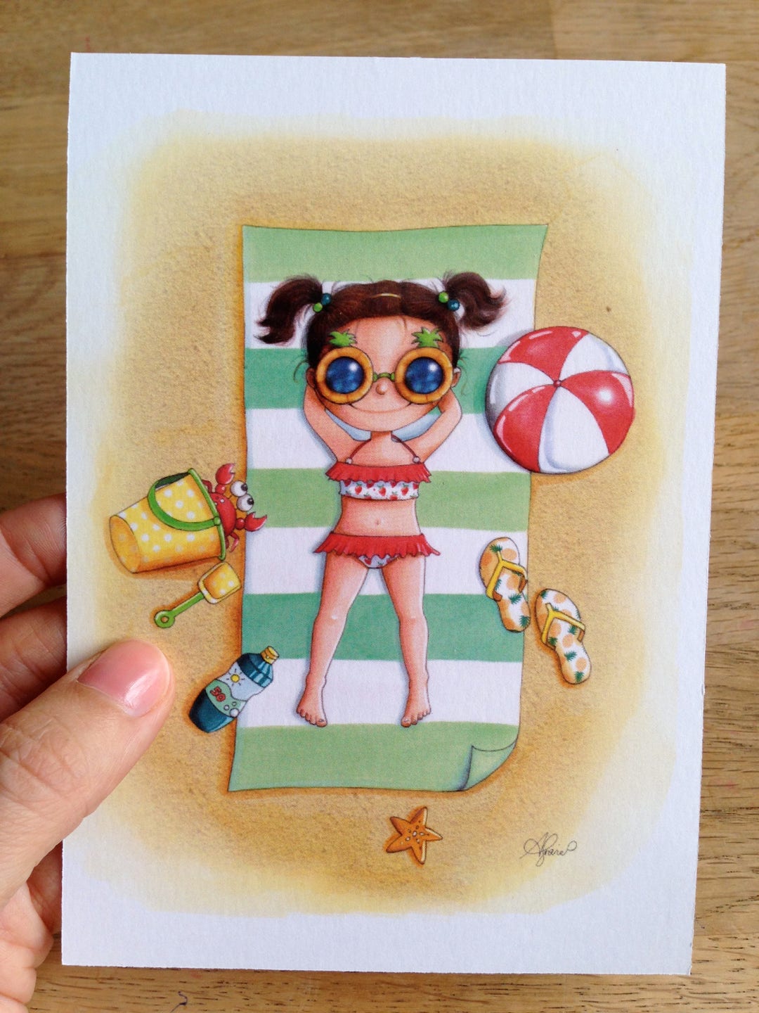 Clementine at the Beach Etsy