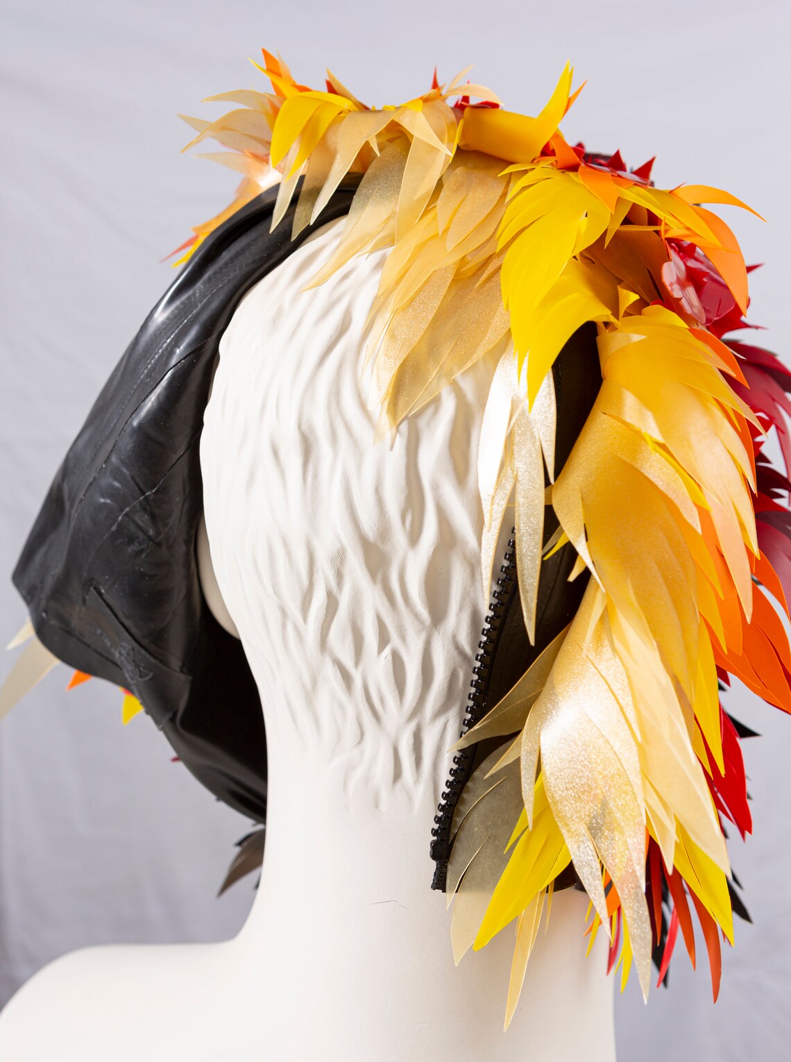 Máscara de látex con pico máscara de gas noble con plumas de Etsy España