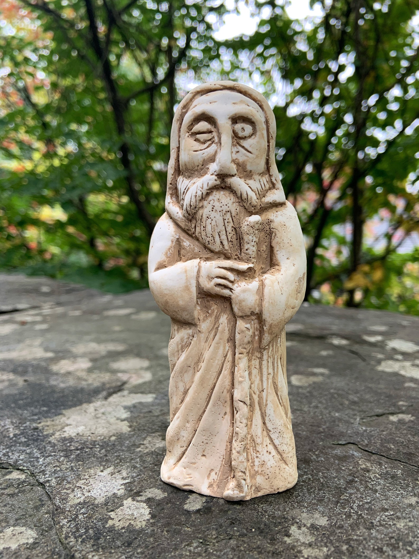 Odin Statue Figurine Woden Wotan Norse God Asatru Altar Etsy