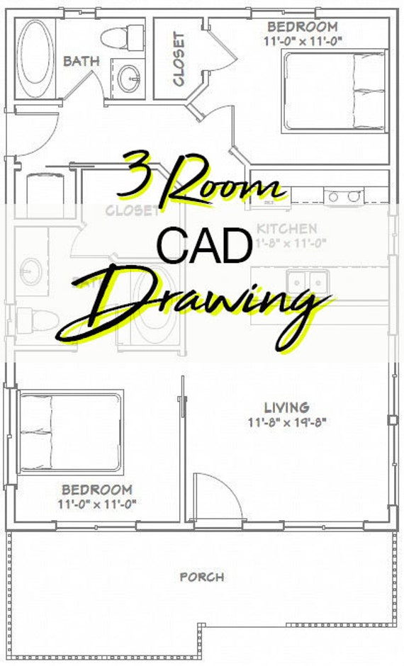 3 Pomieszczenie Lub Obszar Rysunku Cad