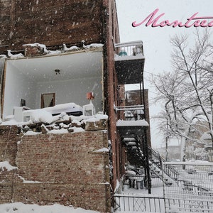 Snowstorm • Tempête de neige