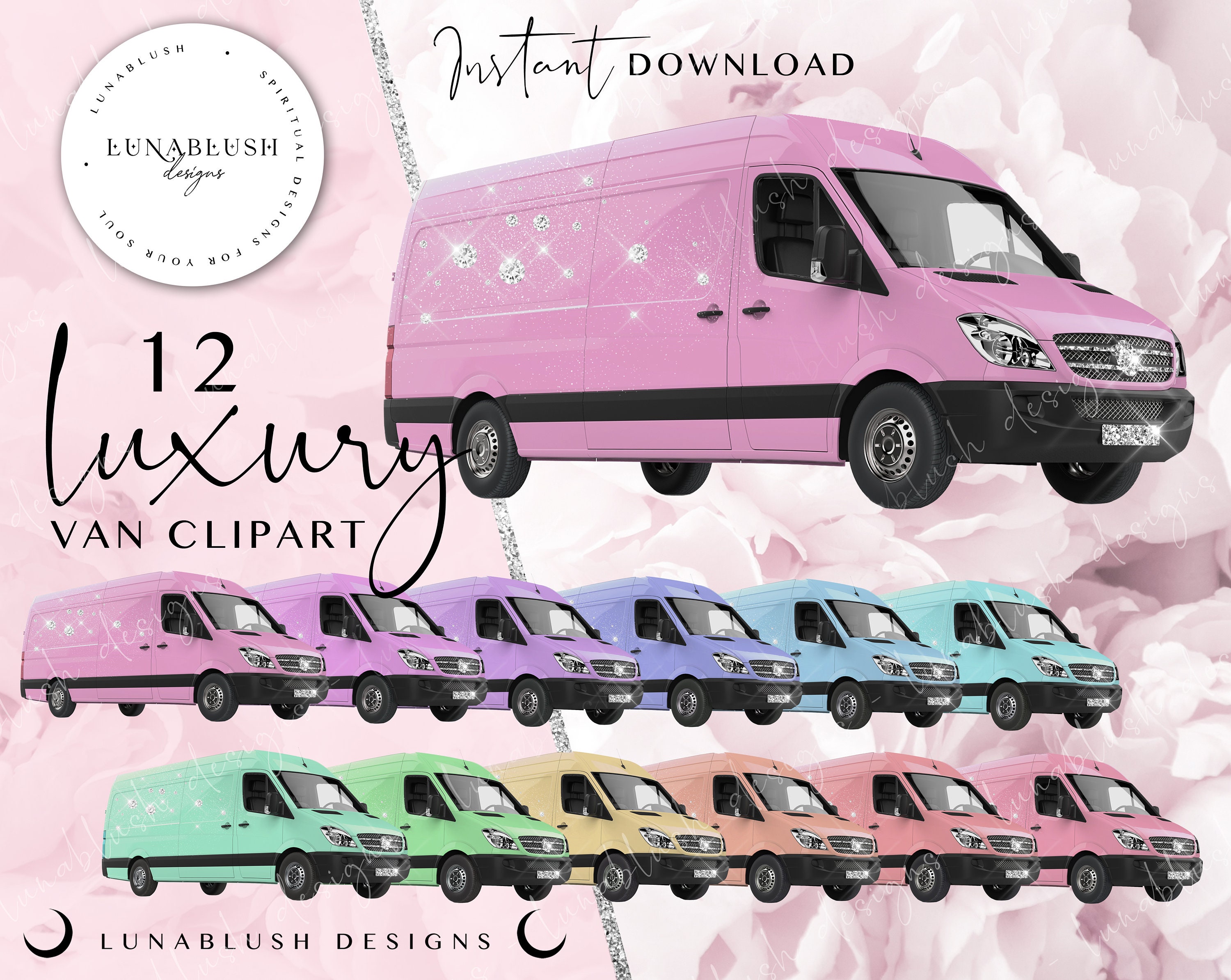 Pink van top