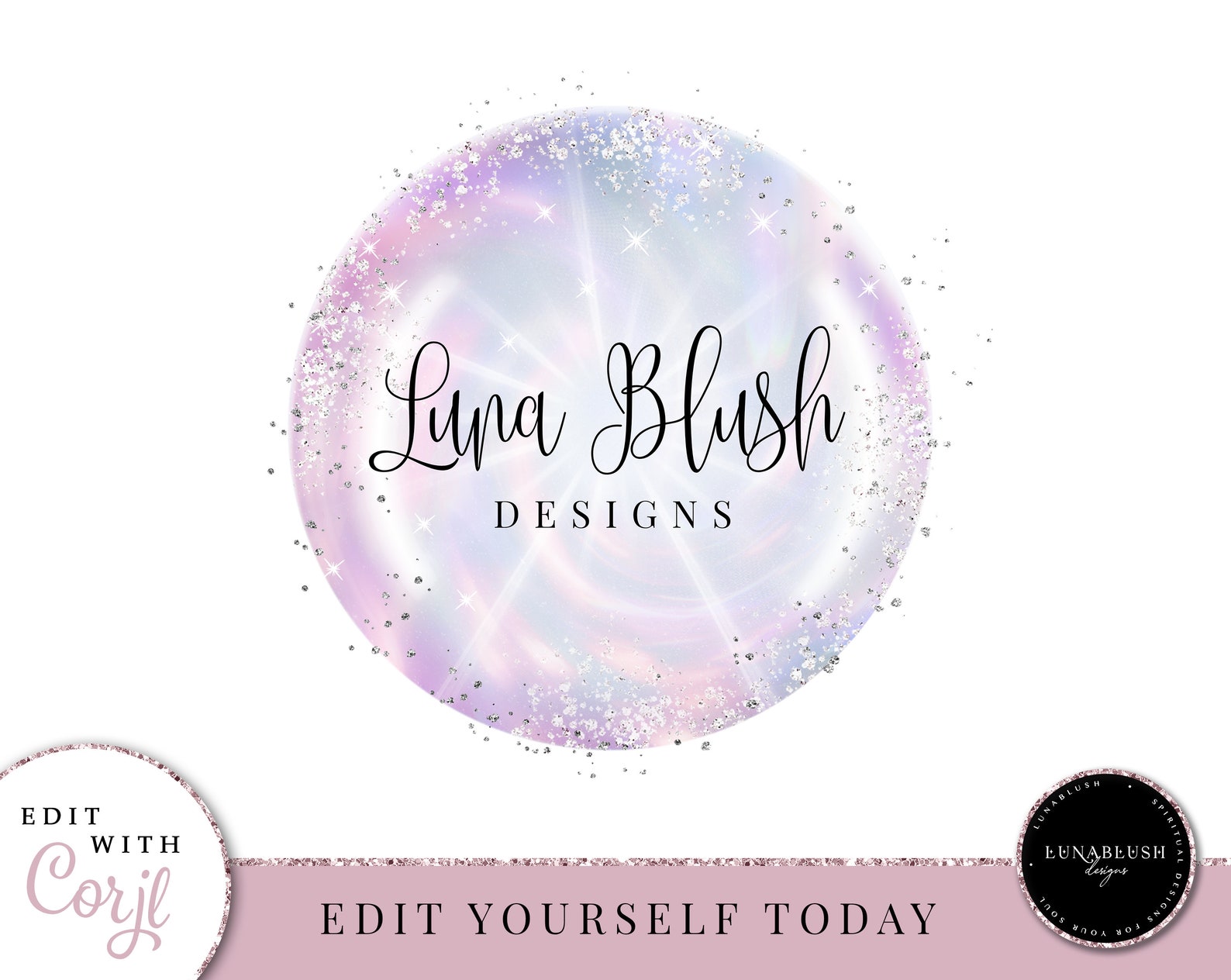 DIVINE LIGHT Logo Spiritual Logo Logo Logo Design Premade | Etsy
